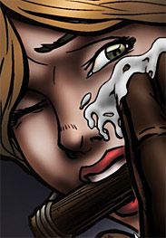 Comixchef fansadox 382 - this cunt is so fucking tight, gonna cum right in your whore's womb